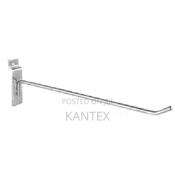 Generic Silver Slatwall 14 Inch Display Hooks