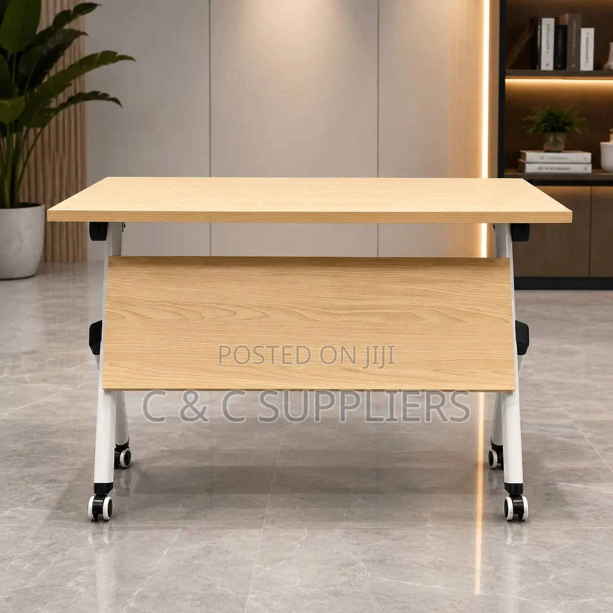 Brown Imported Folding Table-120cm