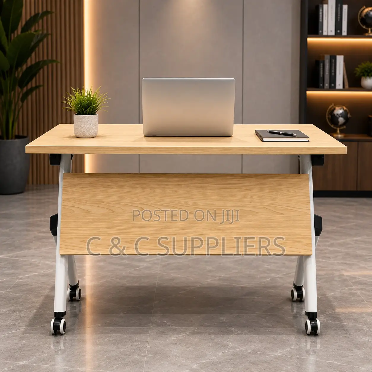 Brown Imported Folding Table-120cm