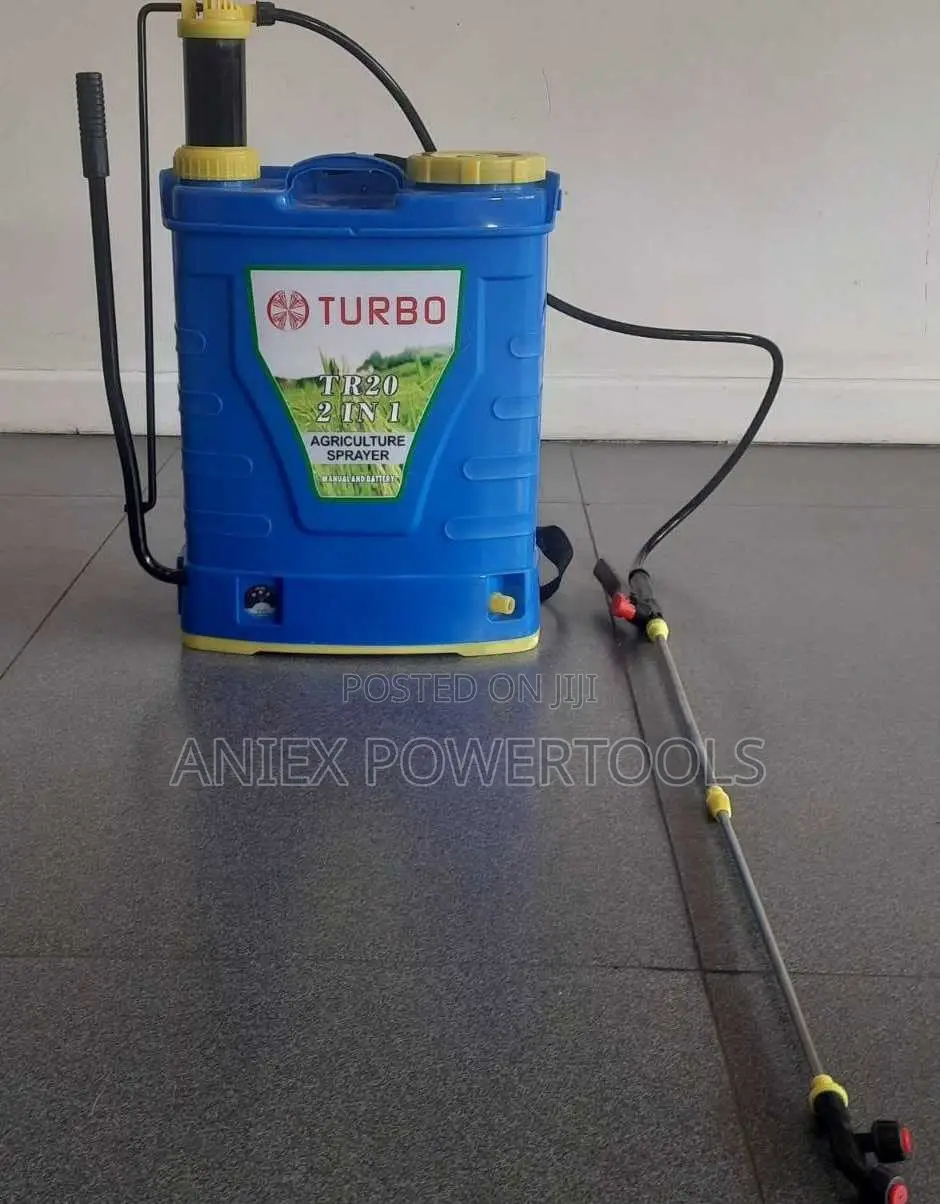 TR20 IN 1 TURBO Back Pack Manual and Battery Sprayer