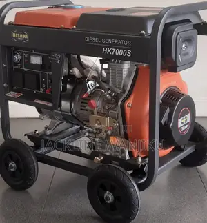 HK7000S* Hisaki Japan *Diesel Generator Rated Output 9.3 Kva OPEN TYPE
