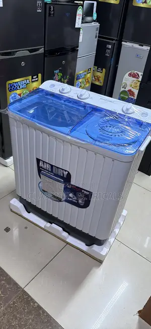 8kgs Smartpro Twin Tub Wash and Spin @ Ksh17999.