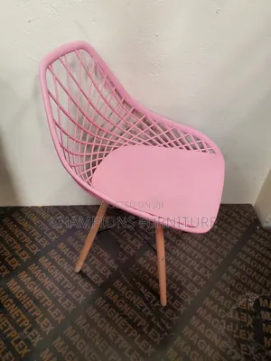 Pink Eames Mesh Style Chair