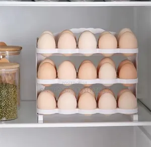 3 Layerd Foldable Egg Storage Rack