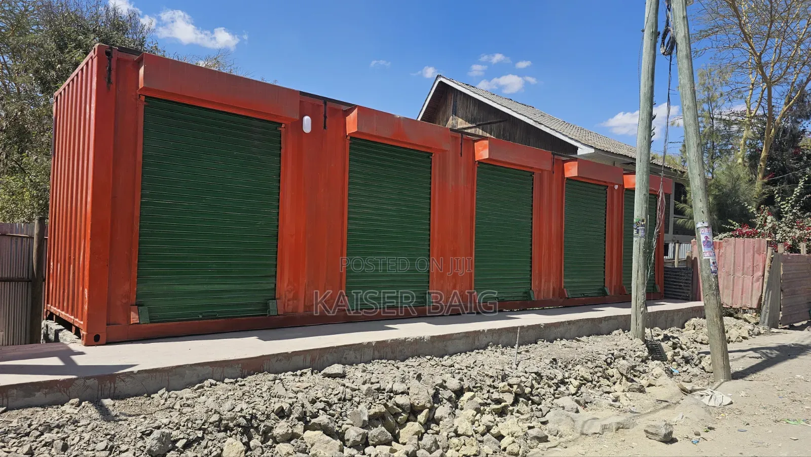 Container Retail Shops [BUSY AREA] for Lease Korompoi, Kitengela