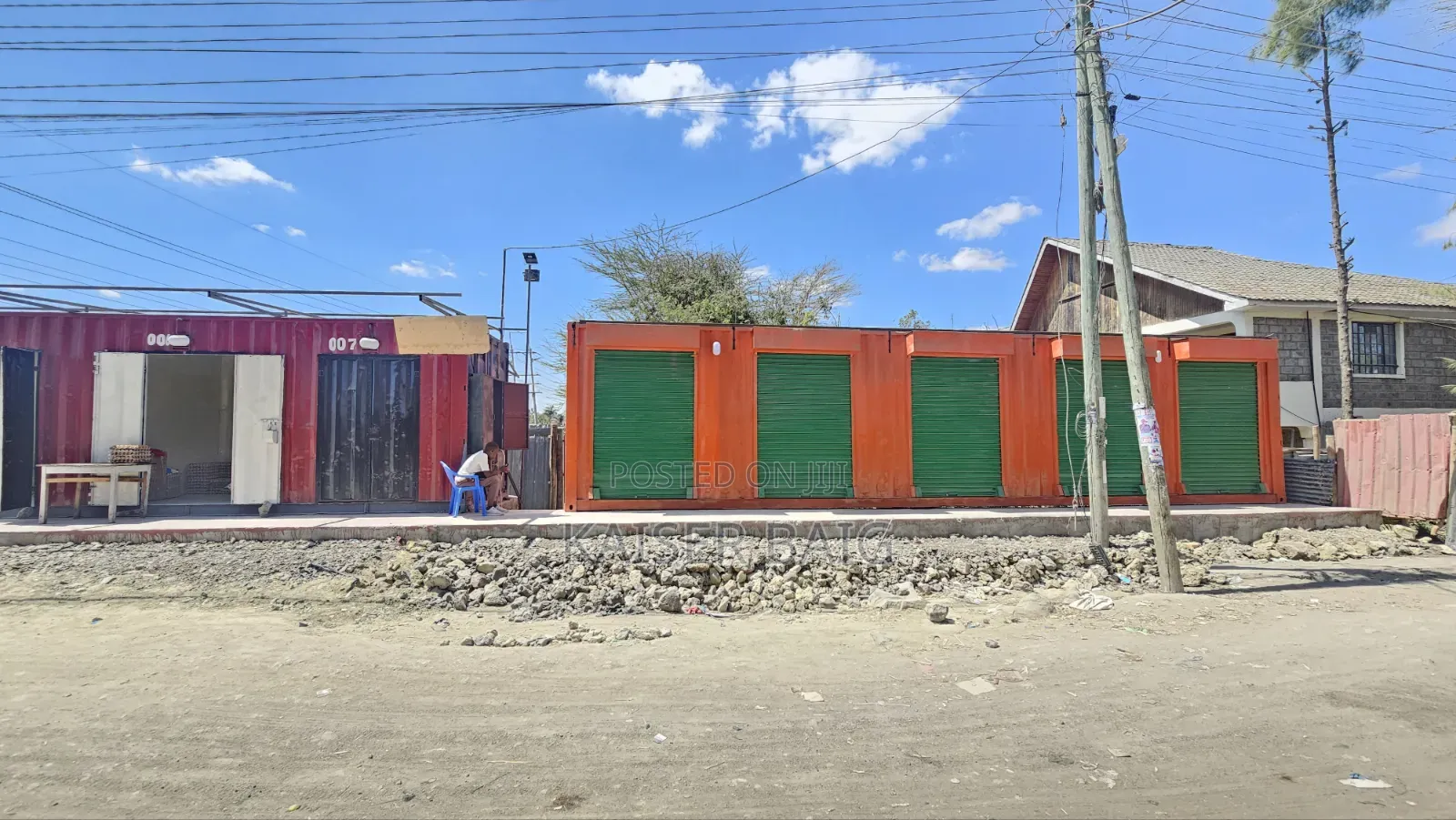 Container Retail Shops [BUSY AREA] for Lease Korompoi, Kitengela