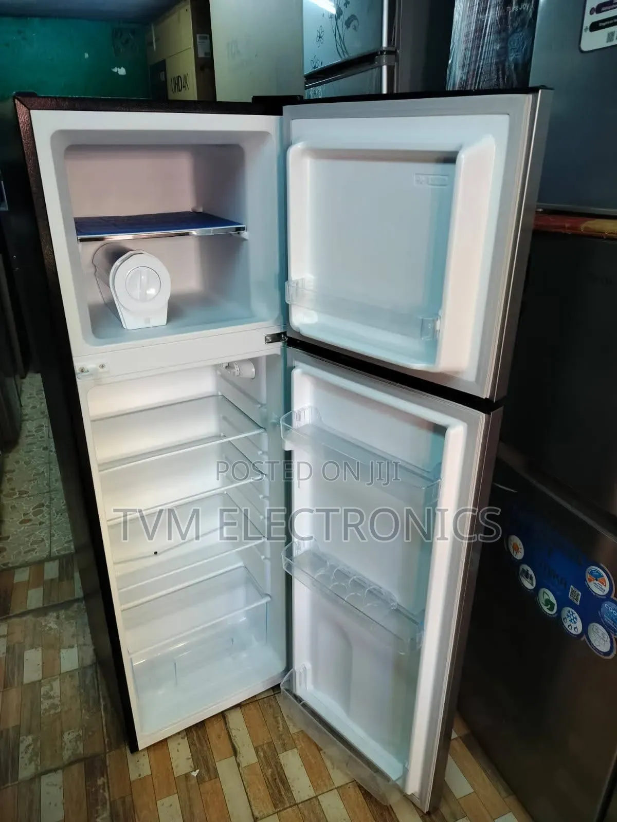 Mika 168L Direct Cool Double Door Refrigerator