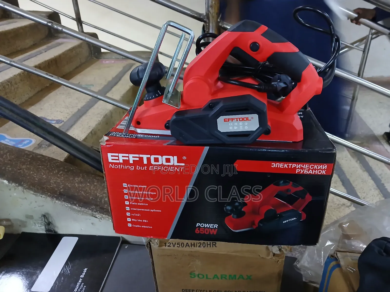 Efftool 650W Electric Wood Planer