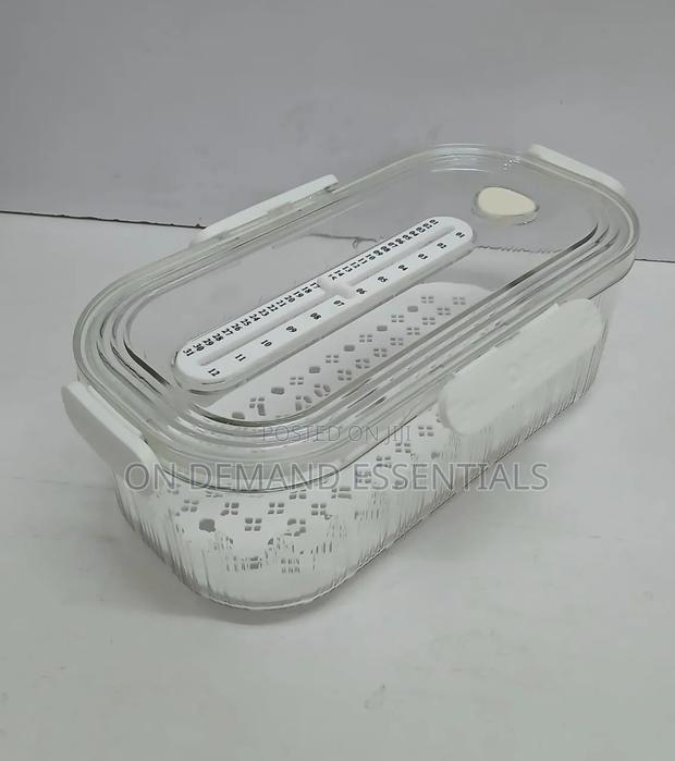 Timekeeping Stackable Fridge /Storage Organizer