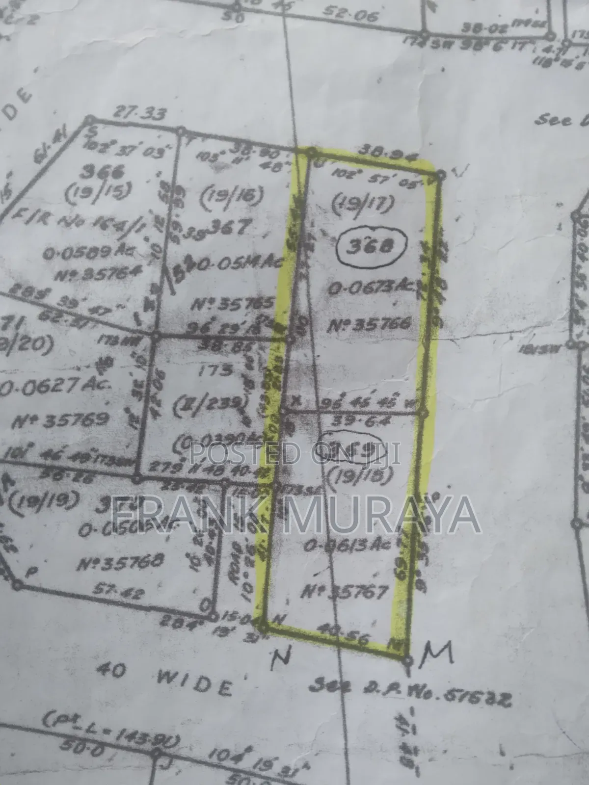 2 Plots 50x70 in Mombasa CBD