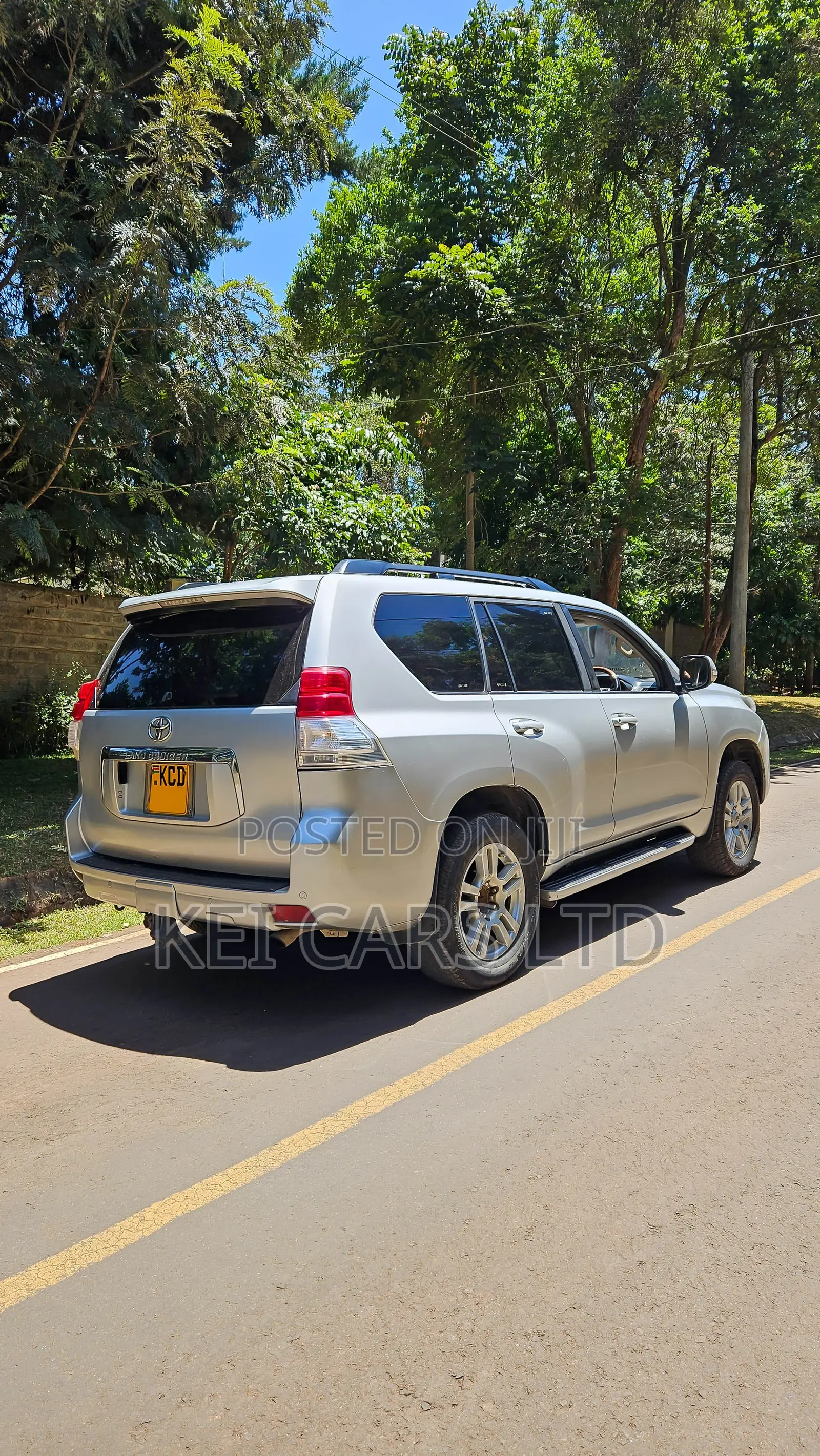 Toyota Land Cruiser Prado 3.0 D-4D 5dr 2009 Silver