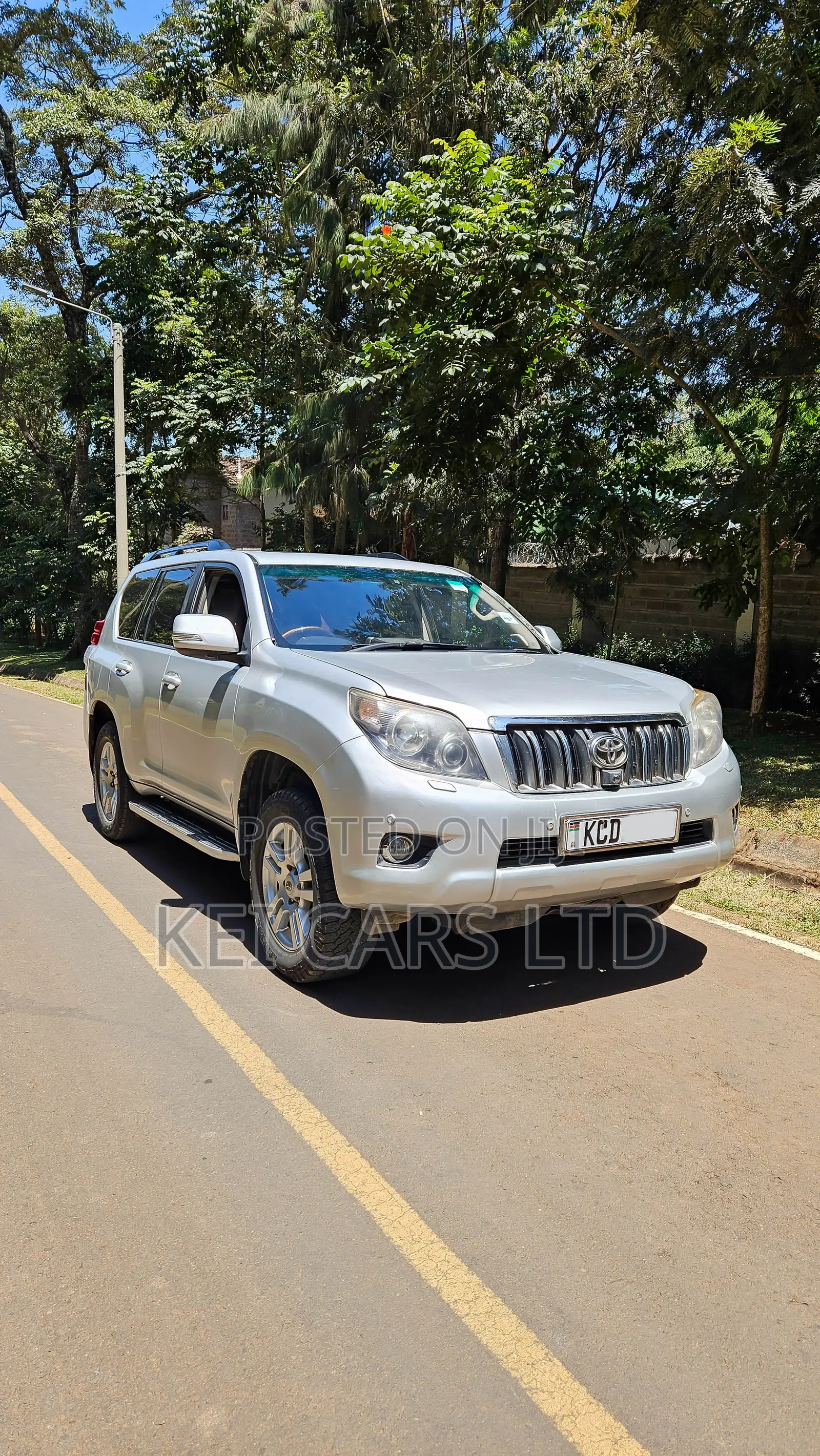 Toyota Land Cruiser Prado 3.0 D-4D 5dr 2009 Silver