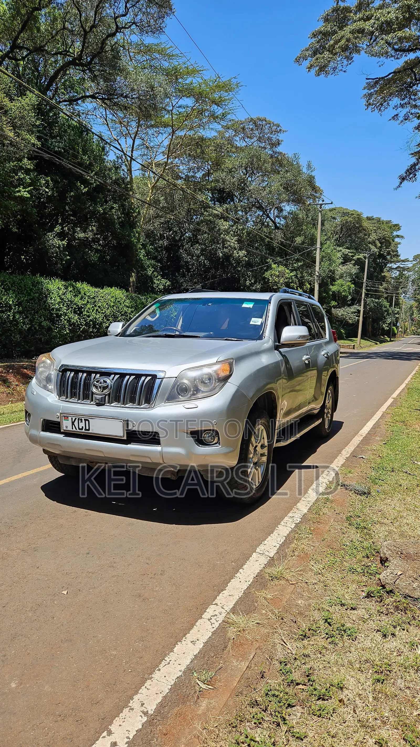 Toyota Land Cruiser Prado 3.0 D-4D 5dr 2009 Silver