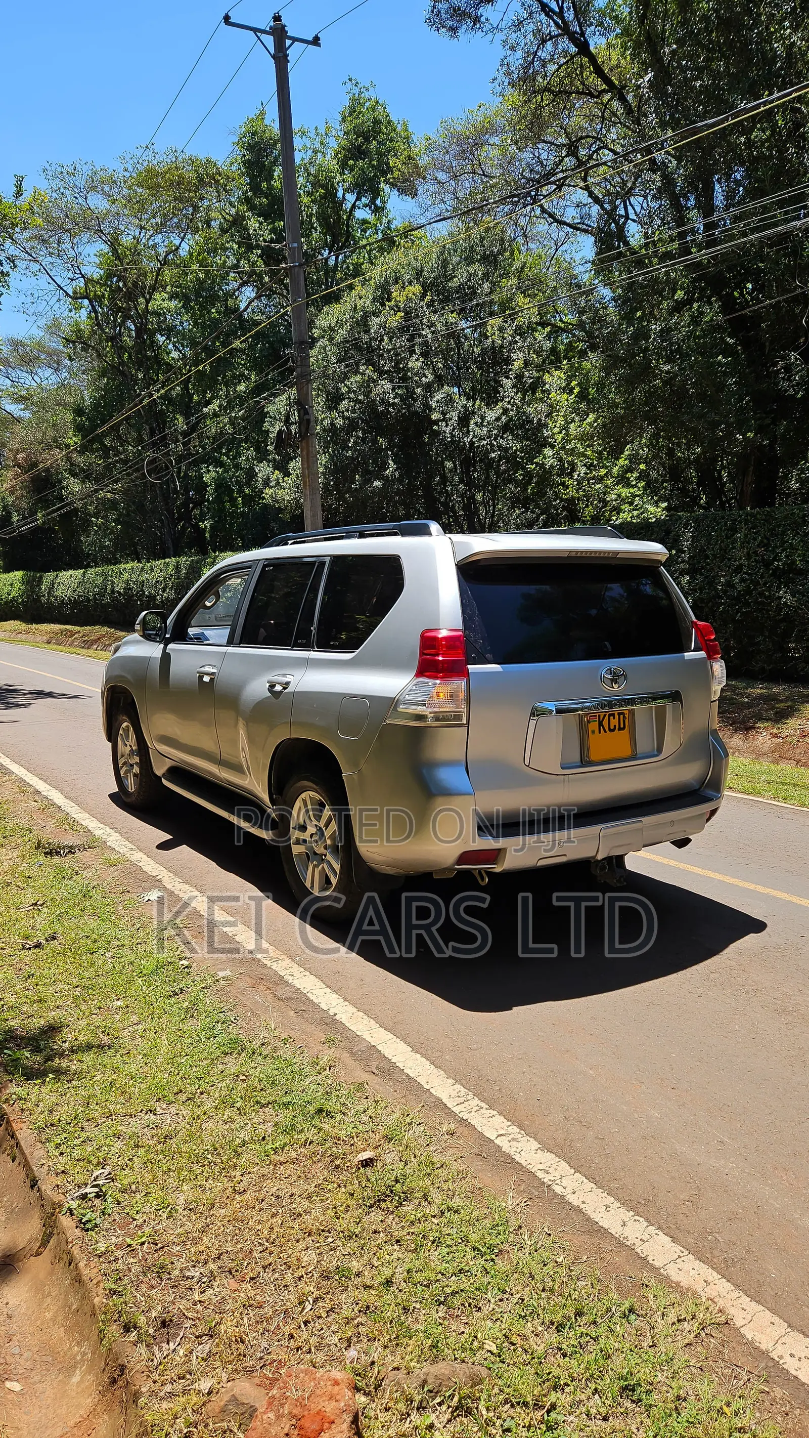 Toyota Land Cruiser Prado 3.0 D-4D 5dr 2009 Silver