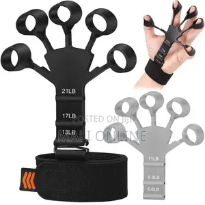 Finger Strengthener Hand Grip Trainer Adjustable 6-Level Exerciser