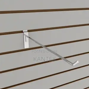 Generic Silver Slatwall 16”Inch Display Hooks