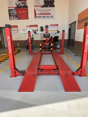 Commercial Sunshine Italy 3d Alignment System With Four Post Lift