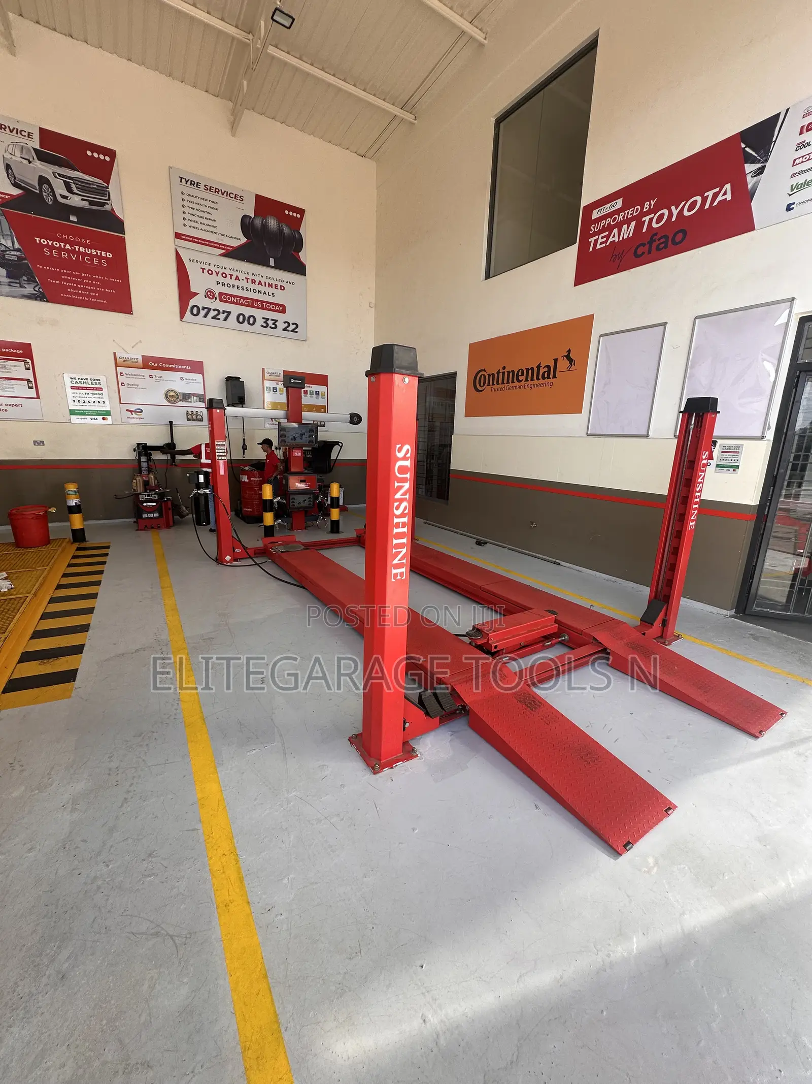 High Quality Italian 3d Alignment System With Four Post Lift