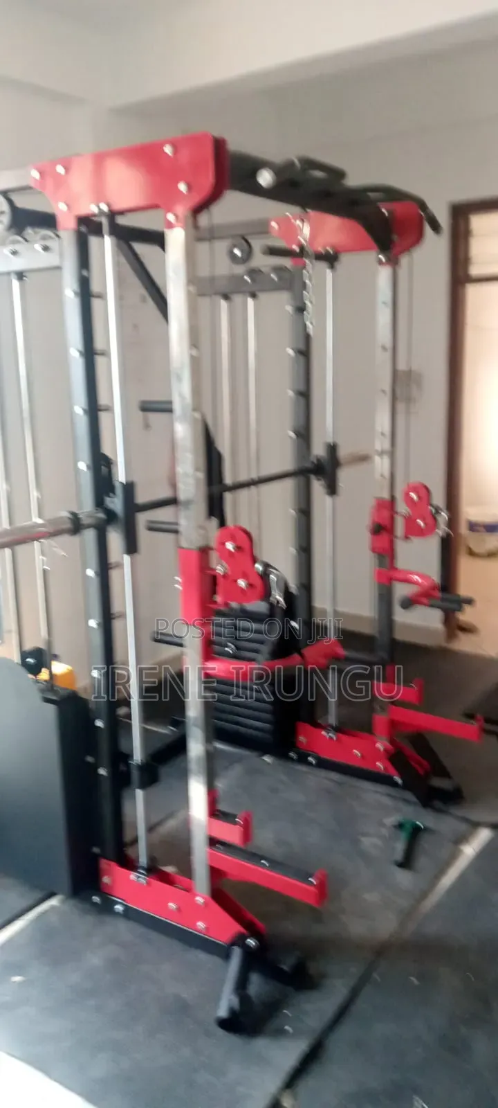 Weight Loaded Smith Machine** Full Body Work Out Machine