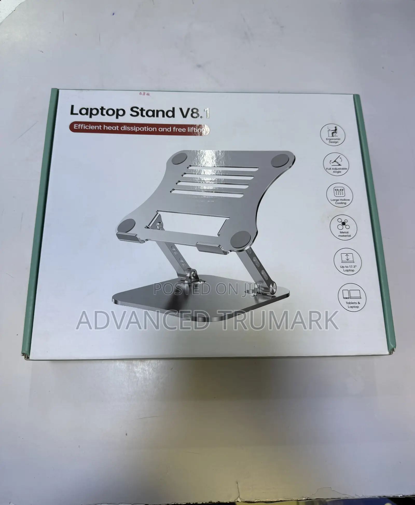 Laptop Stand V8.1 Silver