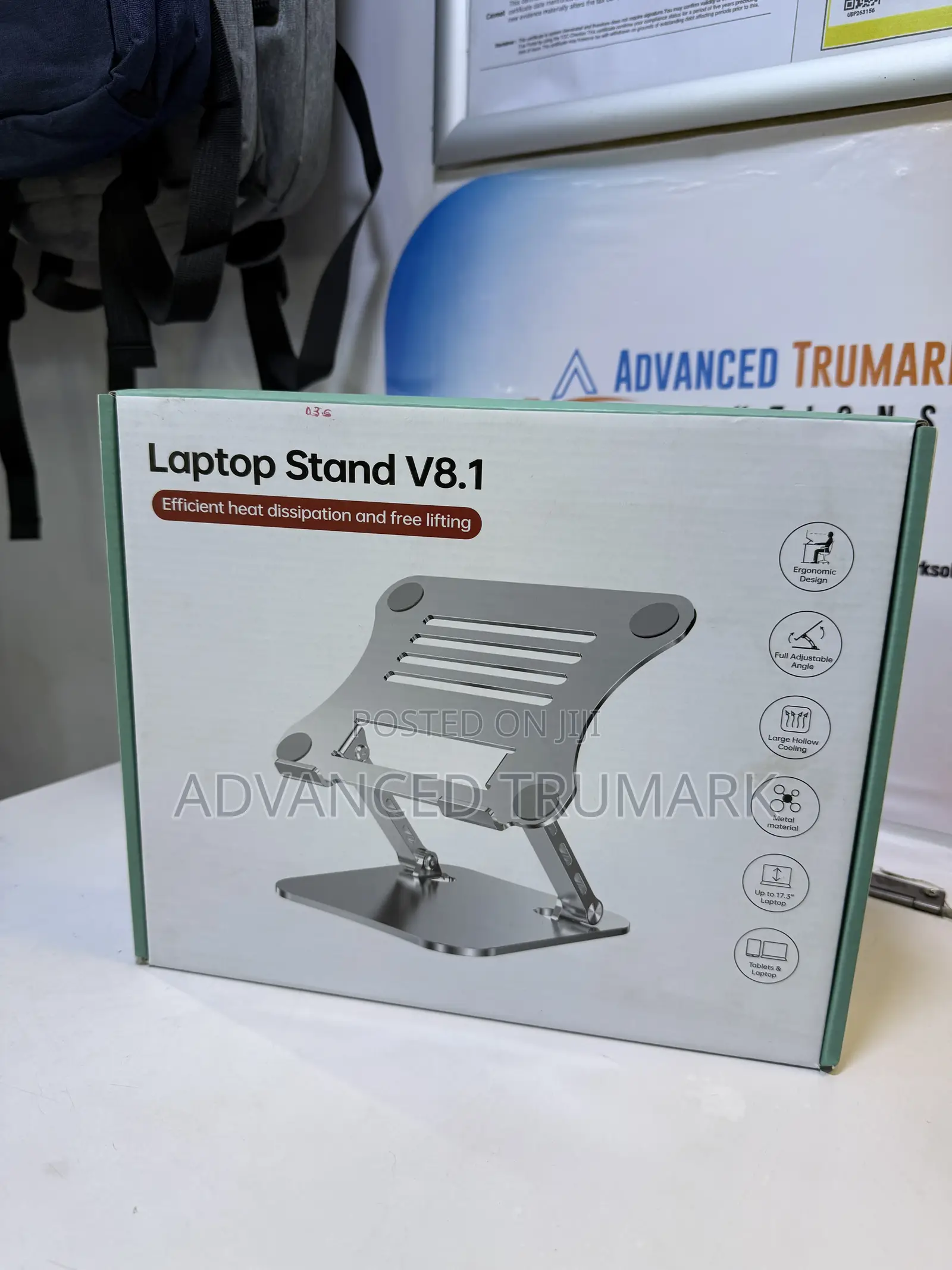 Laptop Stand V8.1 Silver
