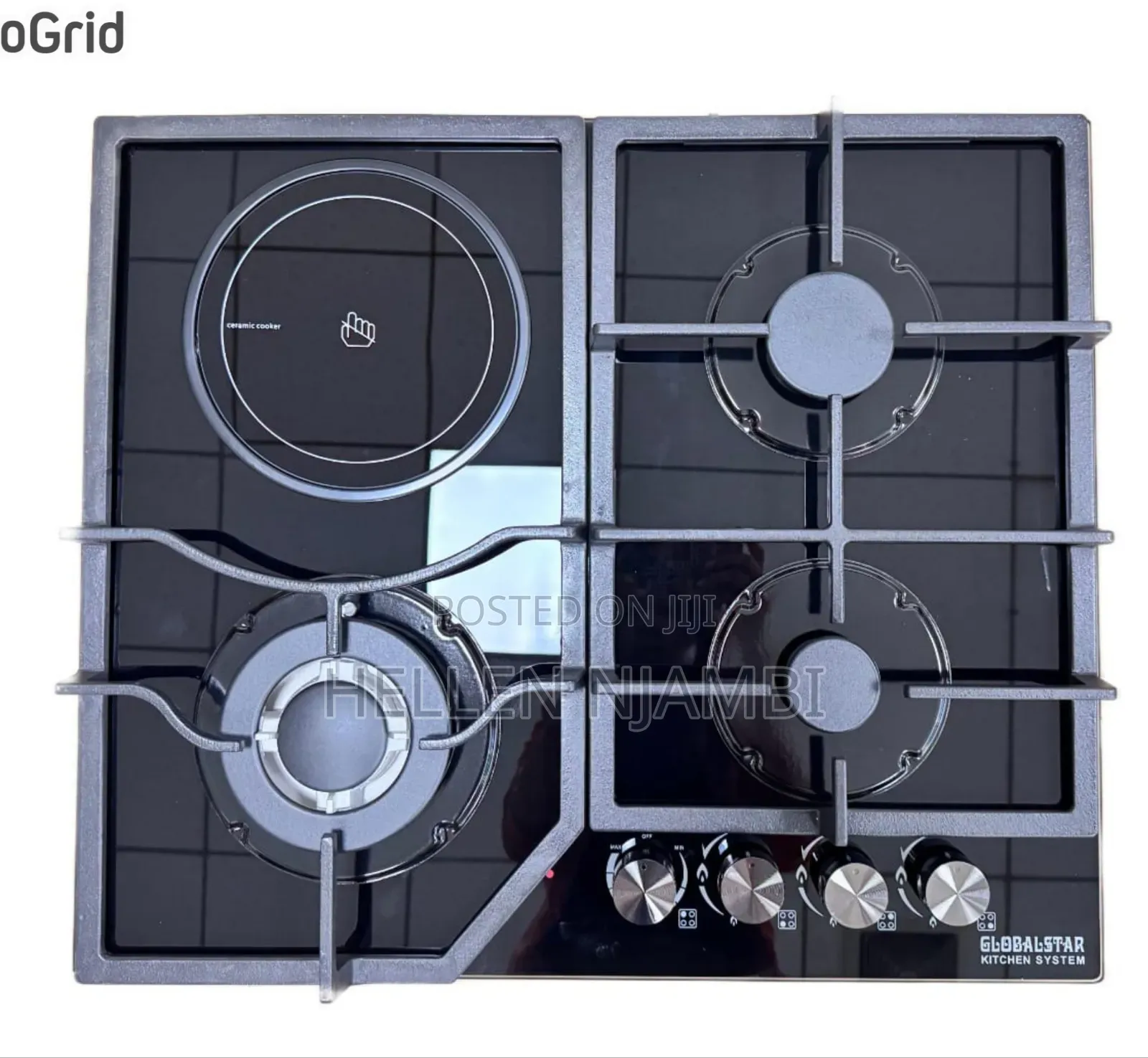 Globalstar GS-4G60 (3+1)
Gas Stove Hob Cooker