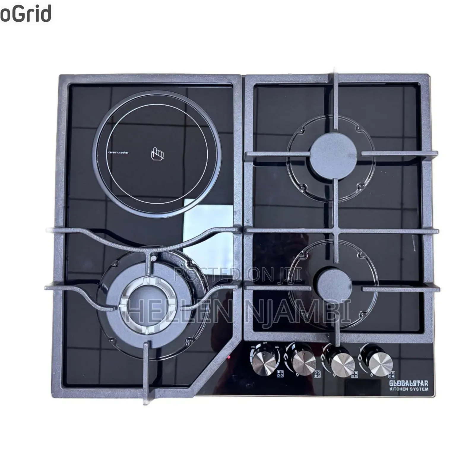 Globalstar GS-4G60 (3+1)
Gas Stove Hob Cooker