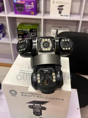 Tripple Lens WiFi Solar CCTV