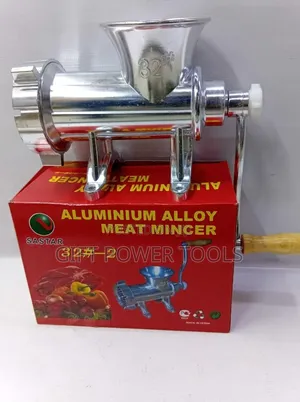 Aluminum Meat Mincer/Manual Stainless #32 Meat Mincer Machine