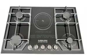 Globalstar 5 Burner 4 Gas+ 1 Electric Stove Hob Inbuilt Cooker