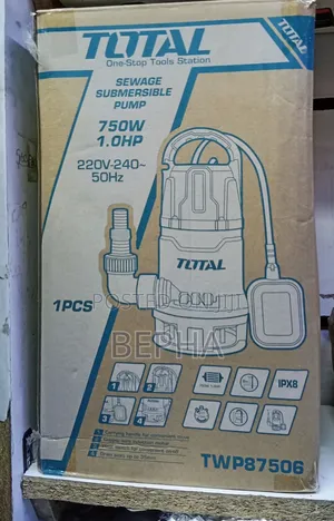 Total 1hp Submersible Sewage Pump