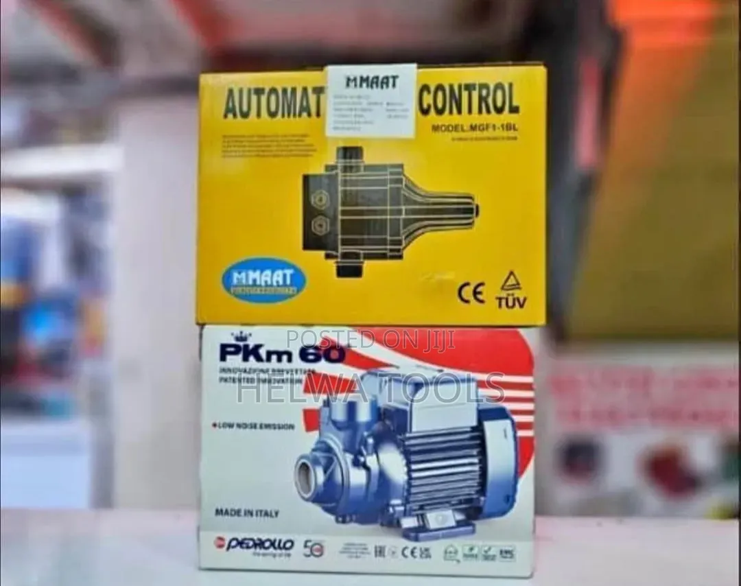 Pedroll Water Pump 0.5 HP and Automatic Pump Control