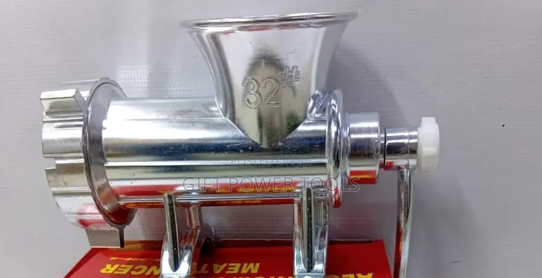 Aluminum Meat Mincer/Manual Stainless #32 Meat Mincer Machine