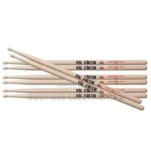 Classic 5A Wood Tip Drumsticks, Value Pack