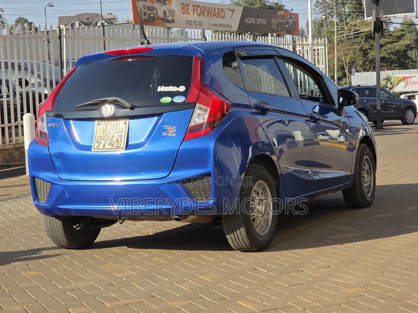 Honda Fit 2016 Blue