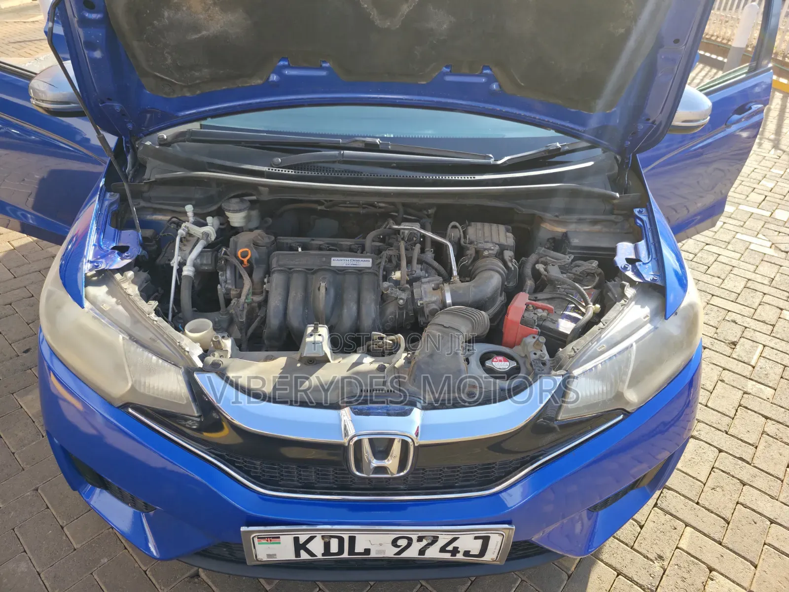 Honda Fit 2016 Blue