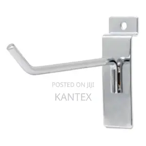 Generic Silver Slatwall 4”Inch Display Hooks