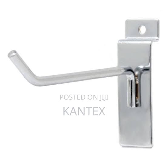 Generic Silver Slatwall 4”Inch Display Hooks