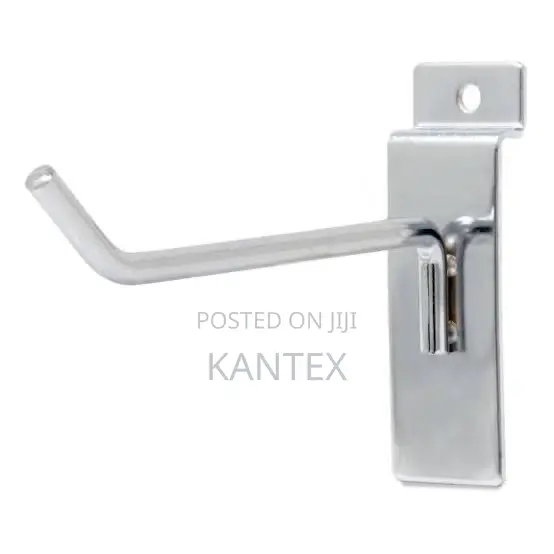 Generic Silver Slatwall 4”Inch Display Hooks