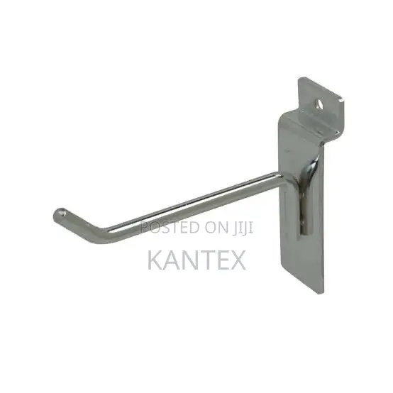 Generic Silver Slatwall 4”Inch Display Hooks
