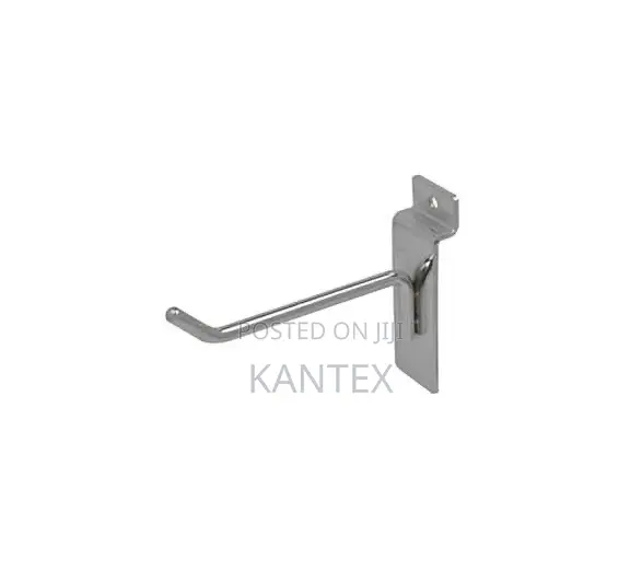 Generic Silver Slatwall 4”Inch Display Hooks