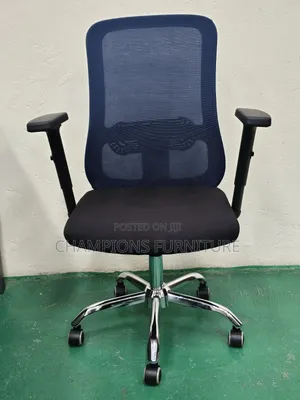 Blue High Back Optimal Ergonomic Mesh Chair