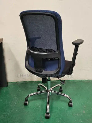 Blue High Back Optimal Ergonomic Mesh Chair
