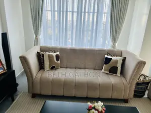 5 Seater Warm Beige Couch