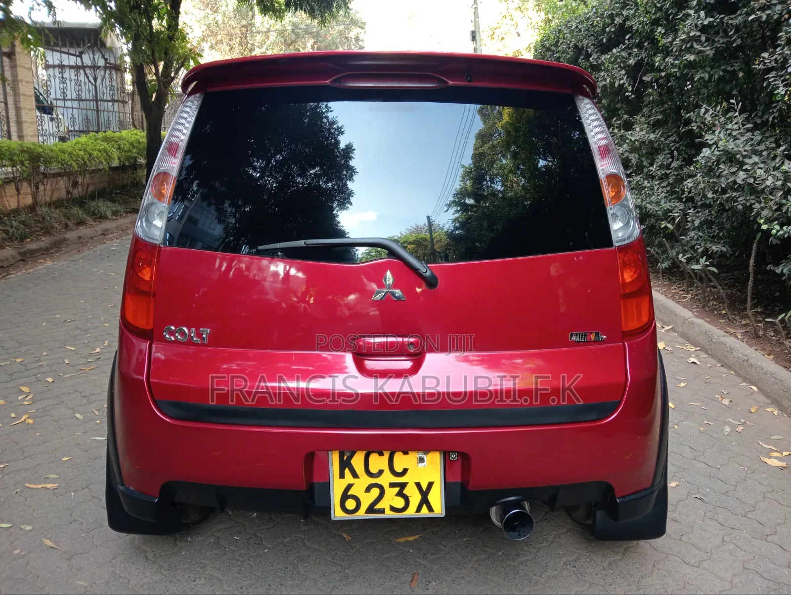 Mitsubishi Colt 2008 Red