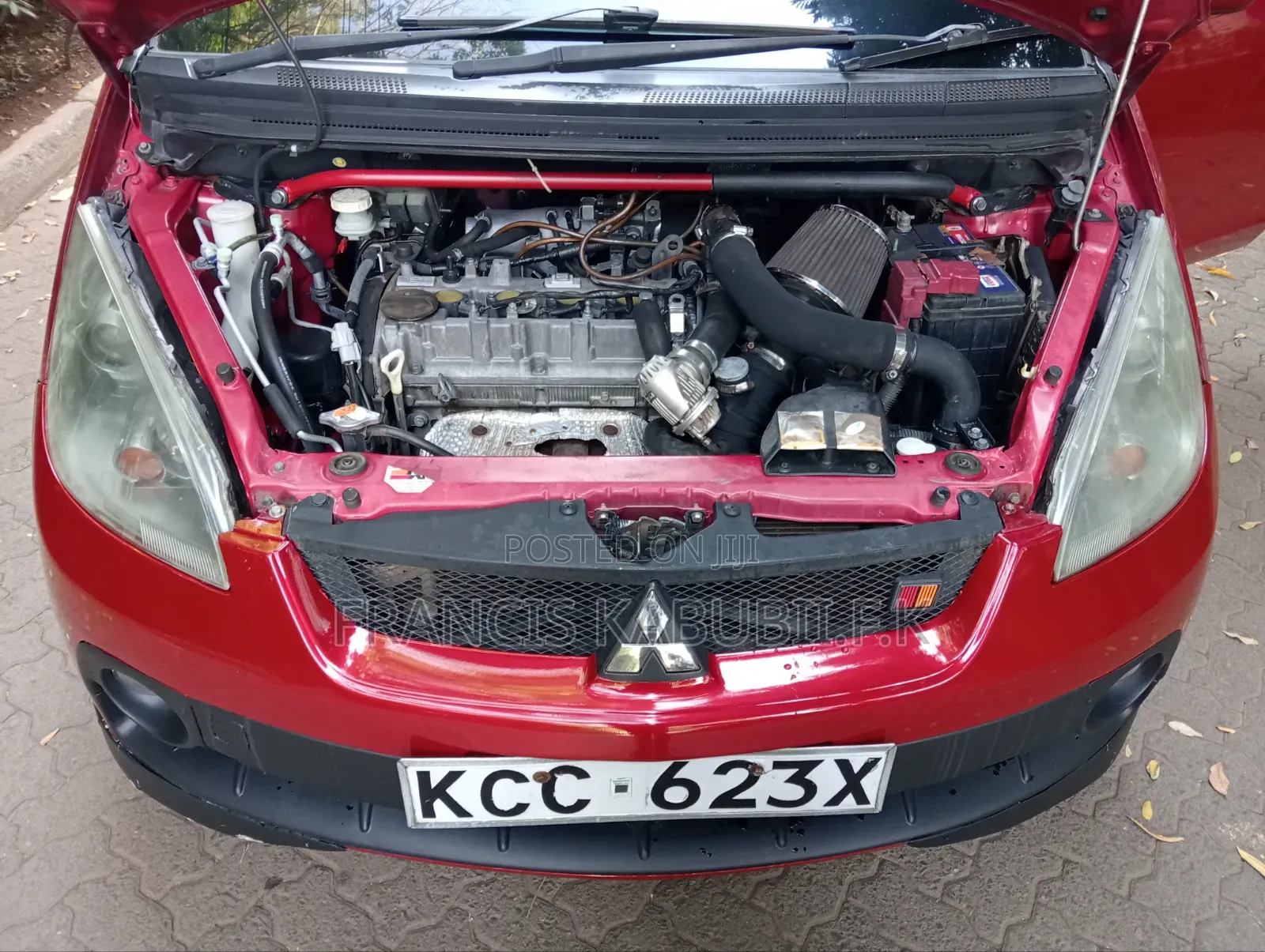 Mitsubishi Colt 2008 Red