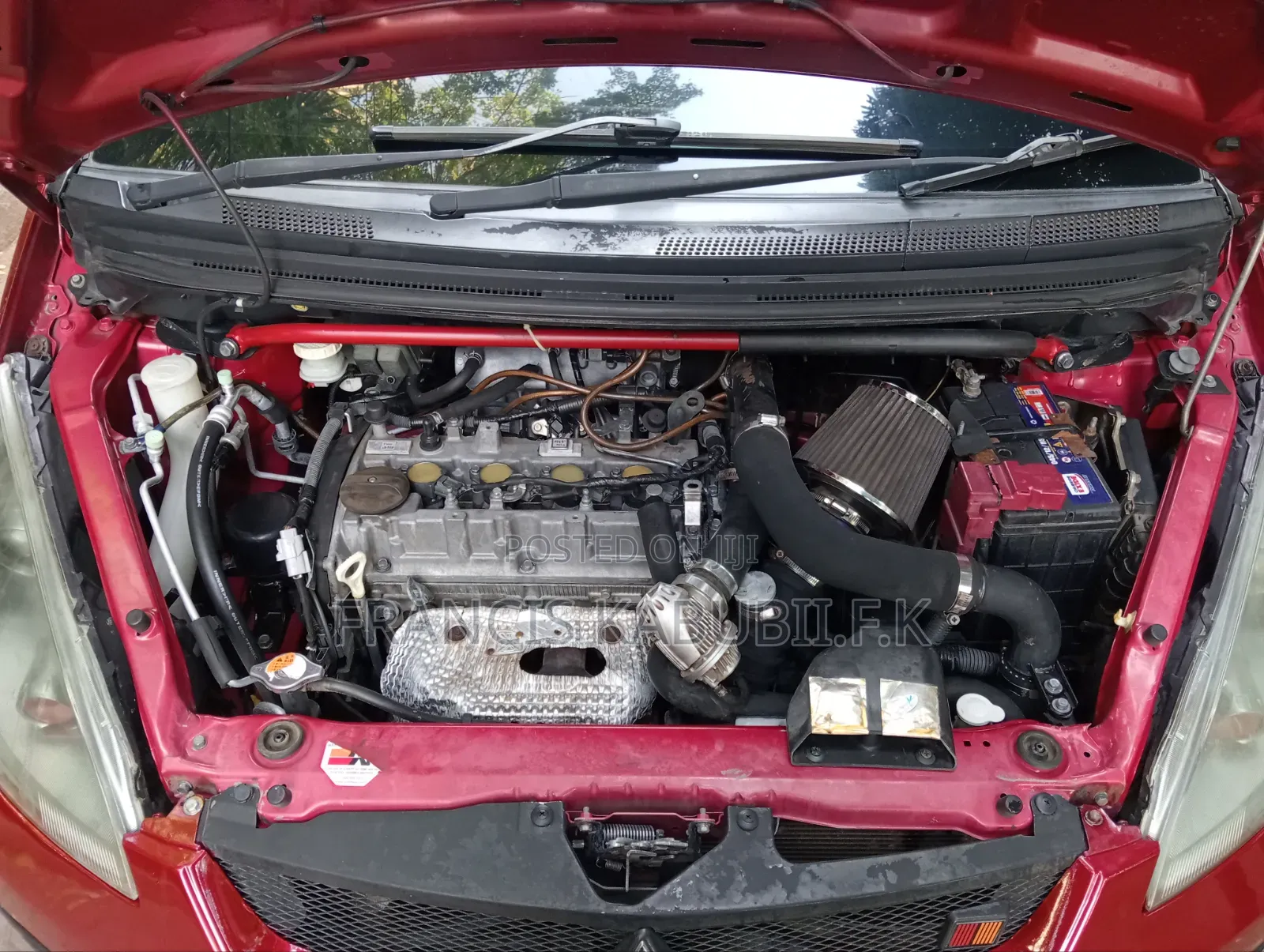 Mitsubishi Colt 2008 Red