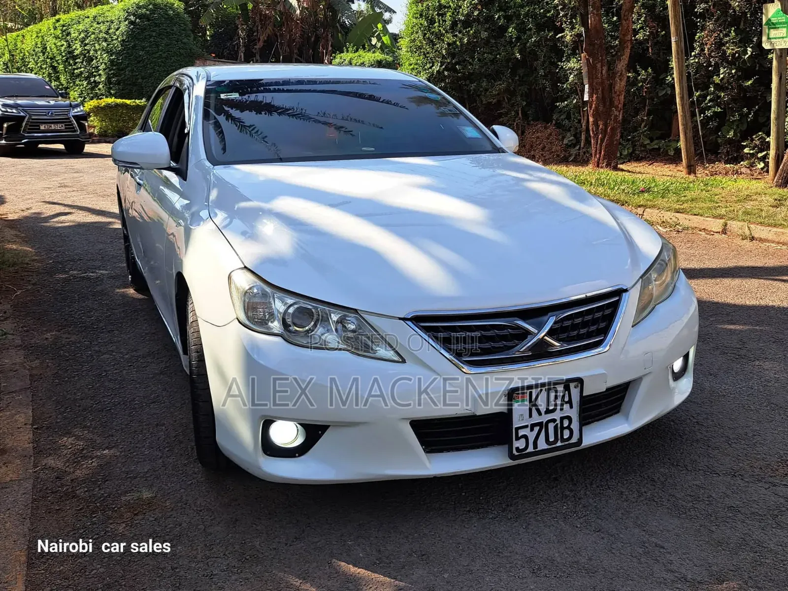 Toyota Mark X 2012 White