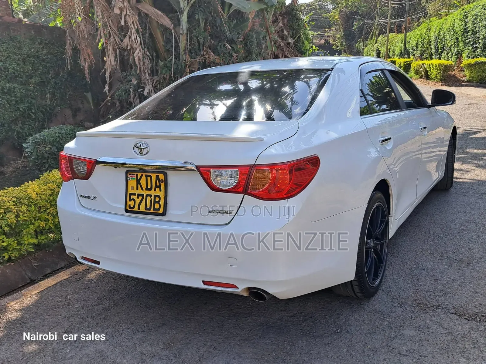 Toyota Mark X 2012 White