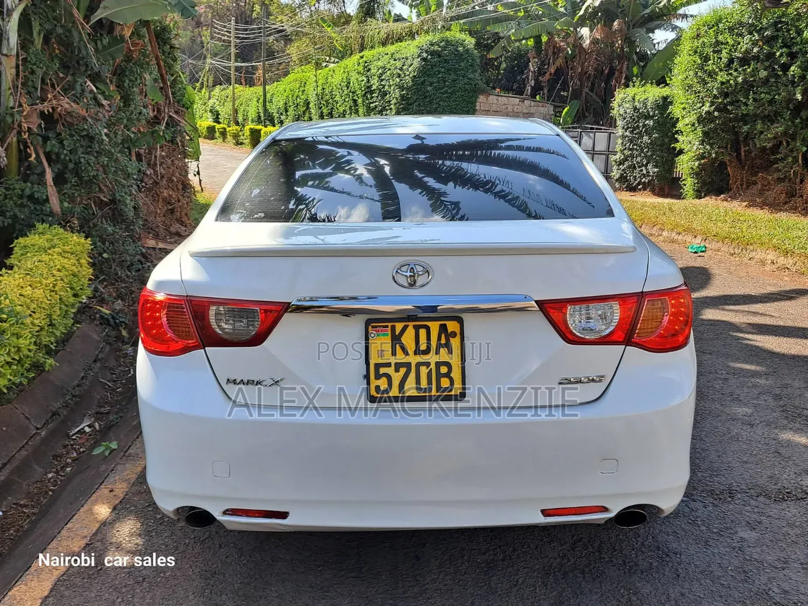 Toyota Mark X 2012 White